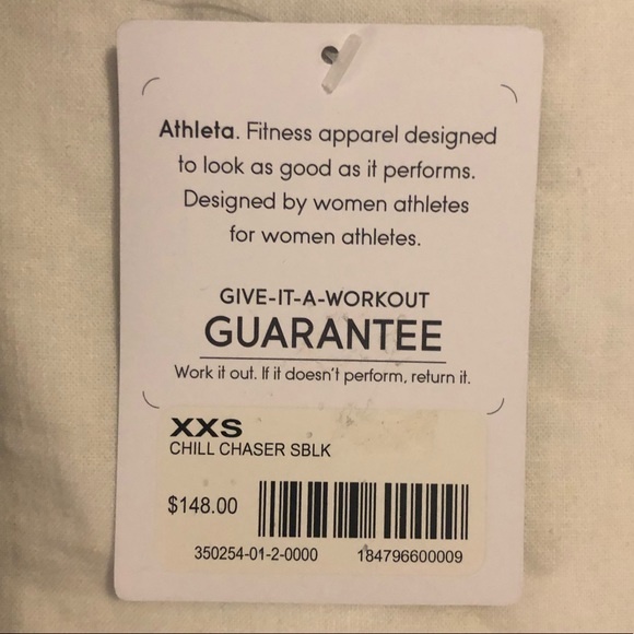 NWOT Grey Athleta Chill Chaser Jacket - Picture 3 of 4